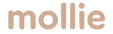Mollie logo in brown on a transparent background